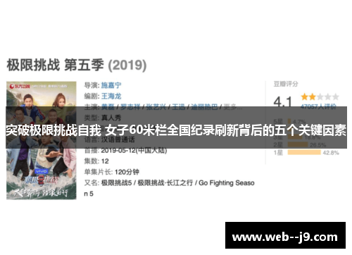 突破极限挑战自我 女子60米栏全国纪录刷新背后的五个关键因素